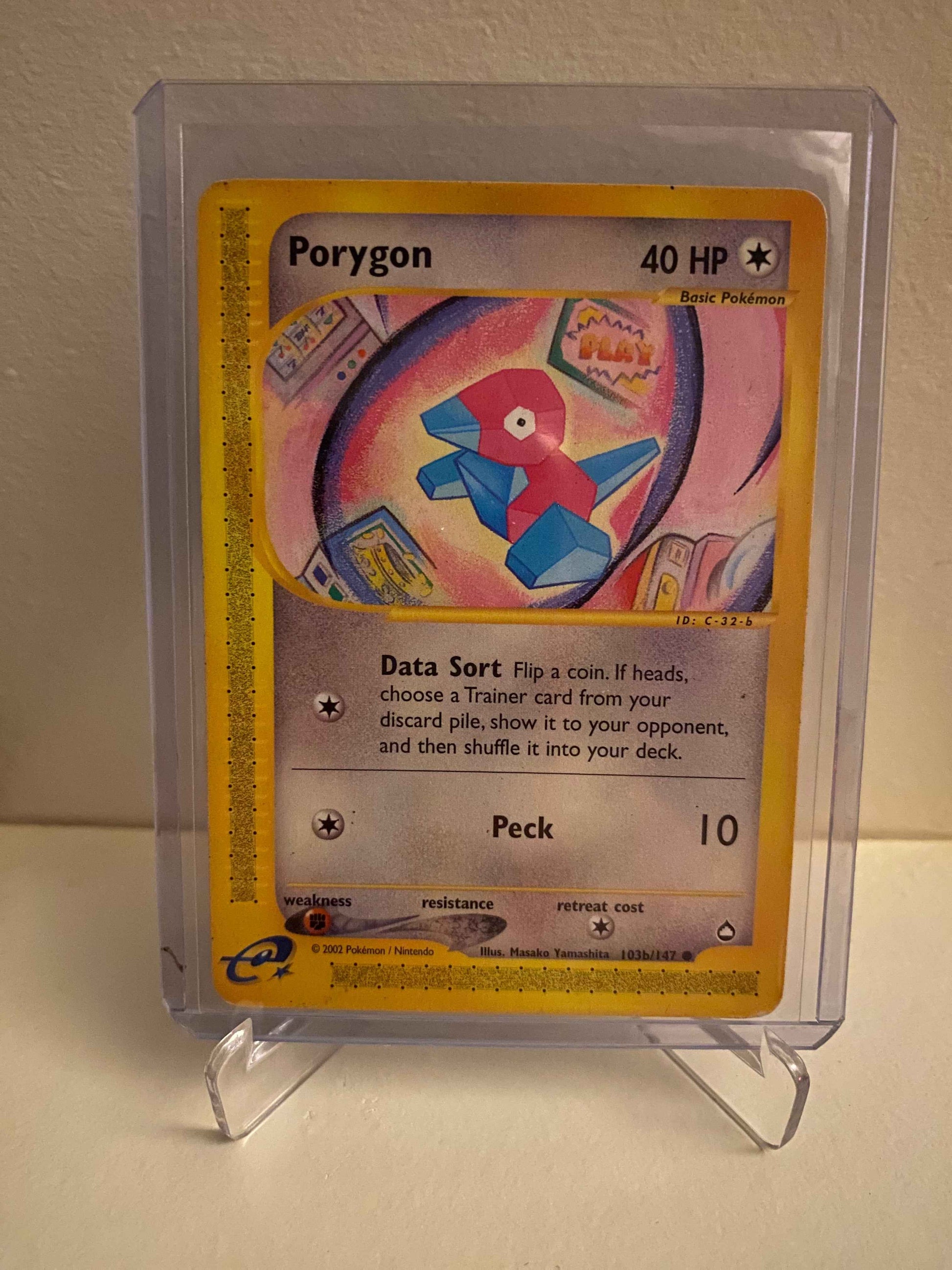 Pokemon kort Aquapolis - Porygon (103b/147) - Pokedexet