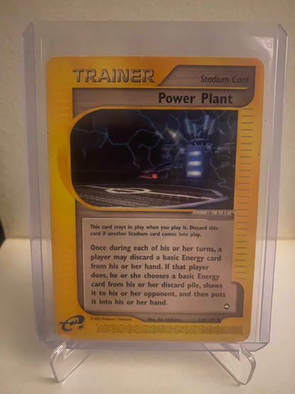 Pokemon kort Aquapolis - Power Plant (139/147) - Pokedexet