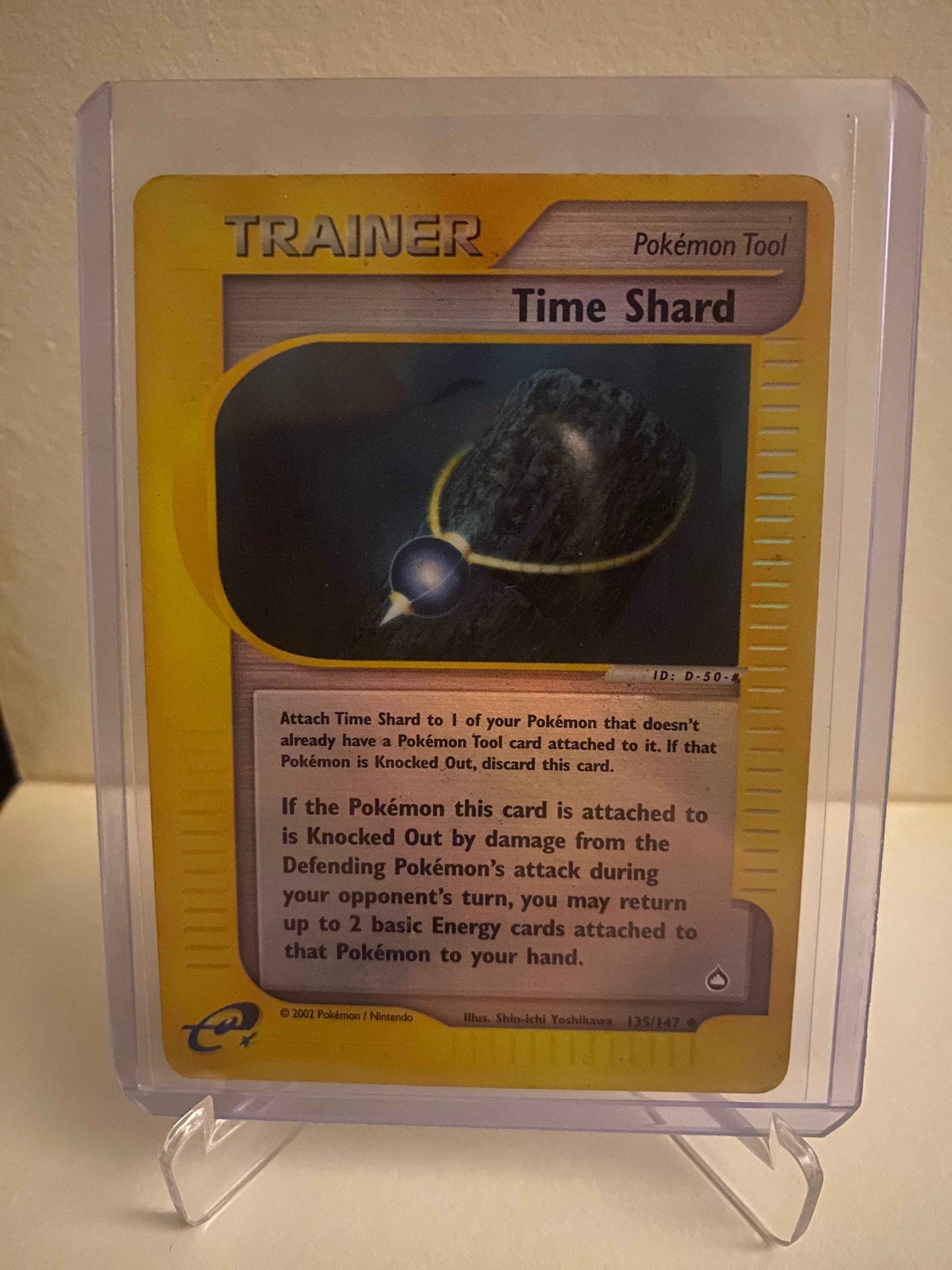 Pokemon kort Aquapolis - Time Shard Reverse Holofoil (135/147) - Pokedexet
