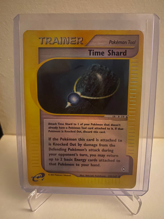 Pokemon Aquapolis Time Shard Reverse Holofoil (135/147)