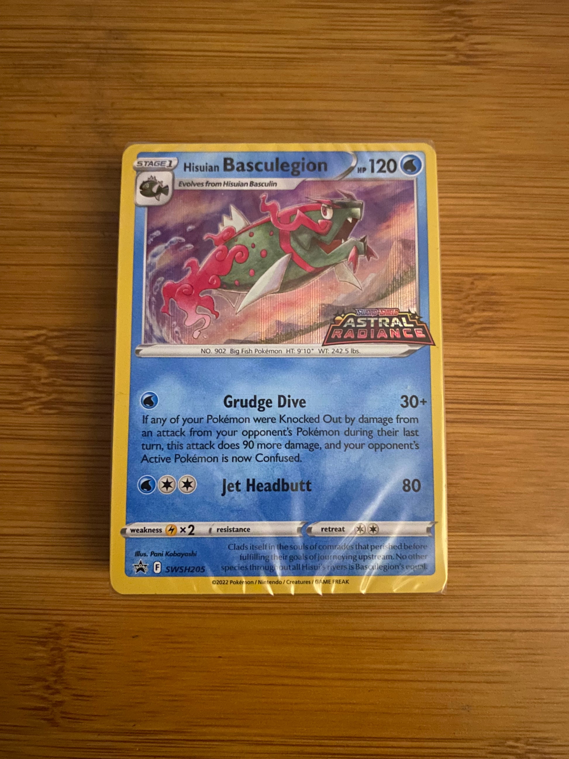 Pokemon Astral Radiance - Hisuian Basculegion deck