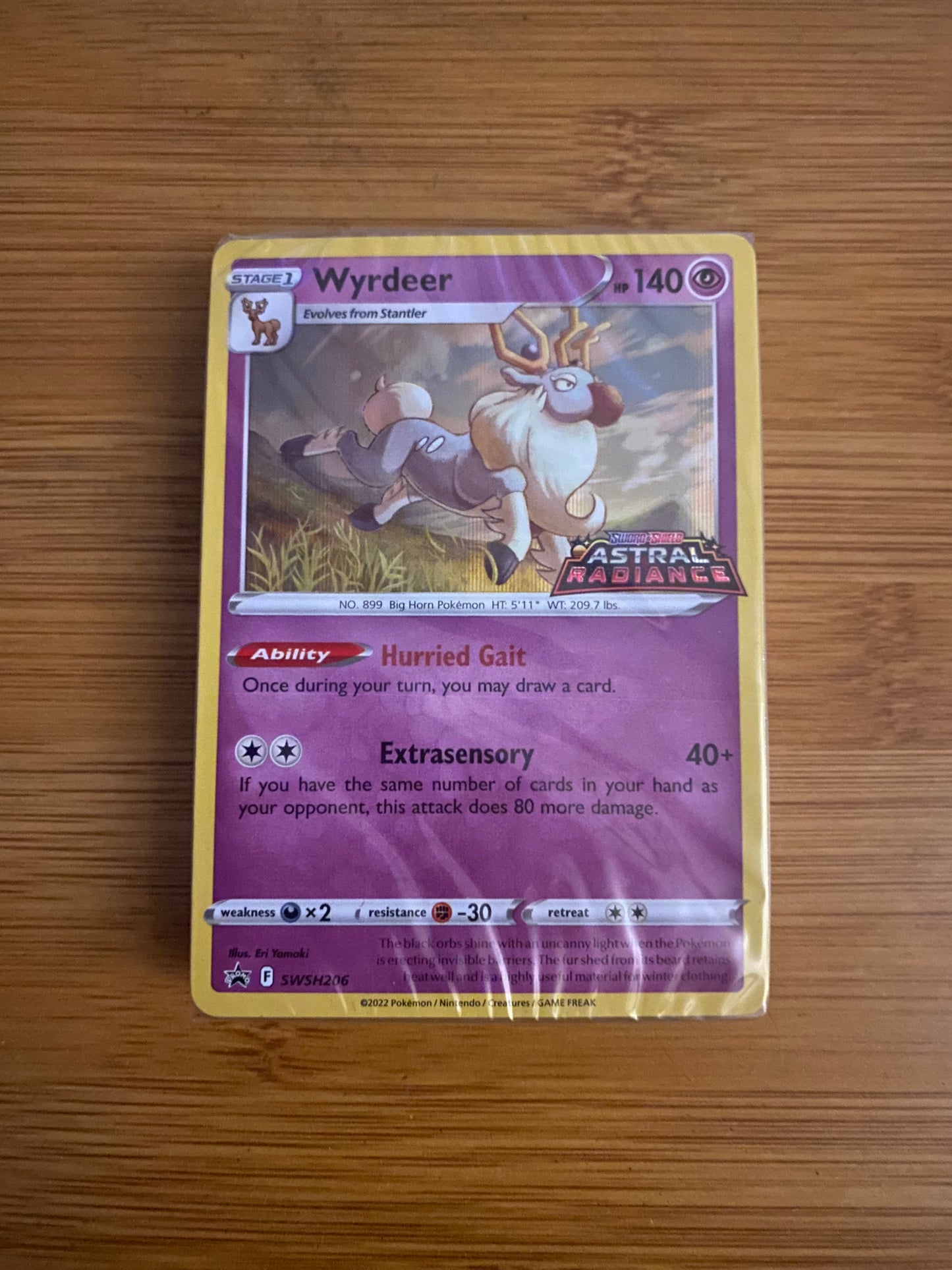 Pokemon TCG Deck Sword & Shield Astral Radiance - Wyrdeer - Pokedexet
