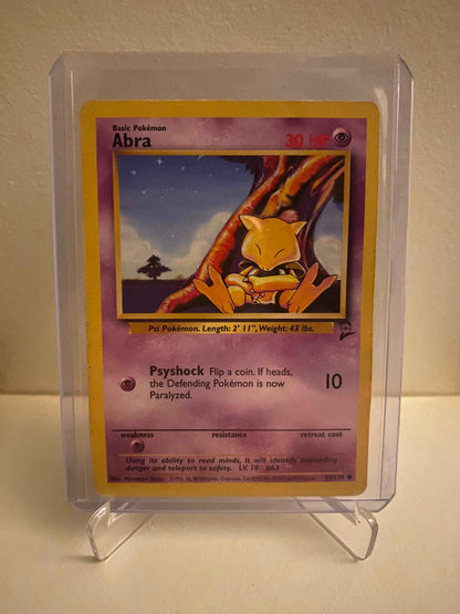 Pokemon kort Base Set 2 - Abra (65/130) - Pokedexet