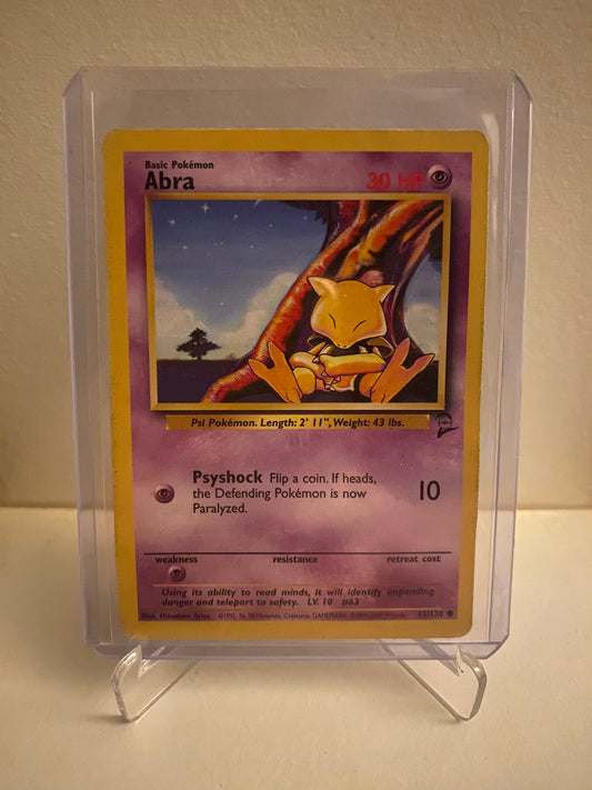 Pokemon Base Set 2 Abra (65/130)