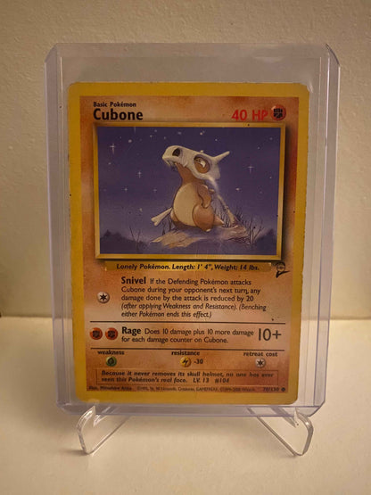 Pokemon kort Base Set 2 - Cubone (70/130) - Pokedexet