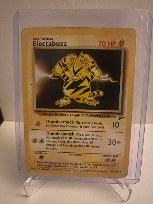 Pokemon Base Set 2 Electabuzz (24/130)