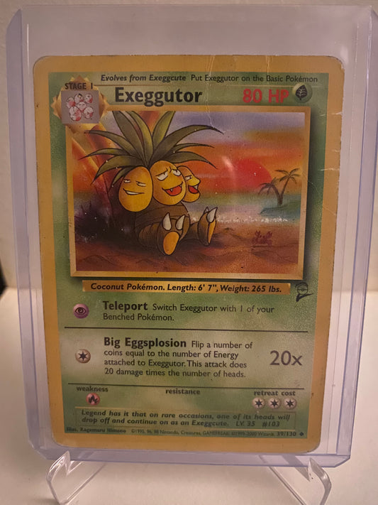 Pokemon Base Set 2 Exeggutor (39/130)