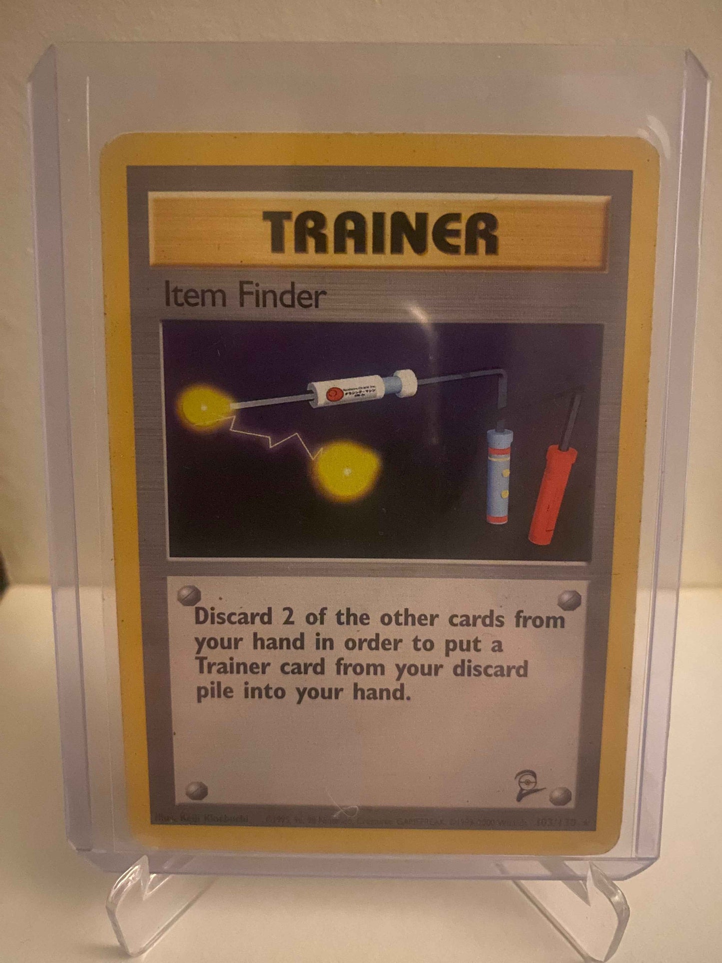 Pokemon kort Base Set 2 - Item Finder (103/130) - Pokedexet