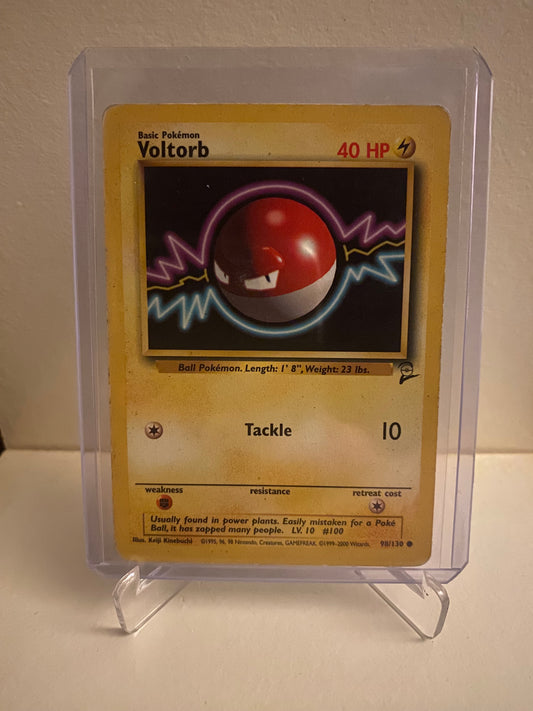 Pokemon Base Set 2 Voltorb (98/130)