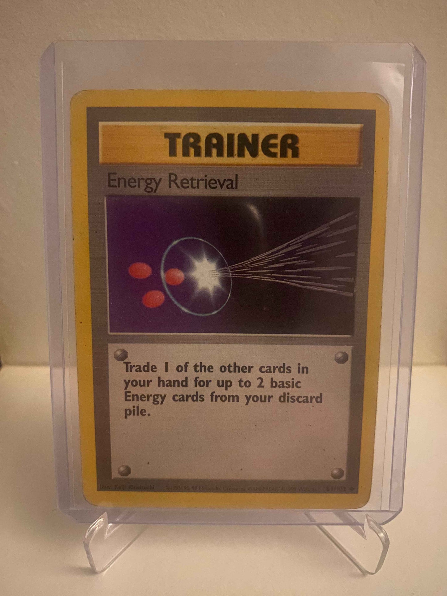 Pokemon kort Base Set - Energy Retrieval (81/102) - Pokedexet