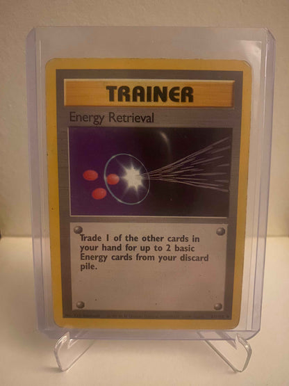 Pokemon kort Base Set - Energy Retrieval (81/102) - Pokedexet