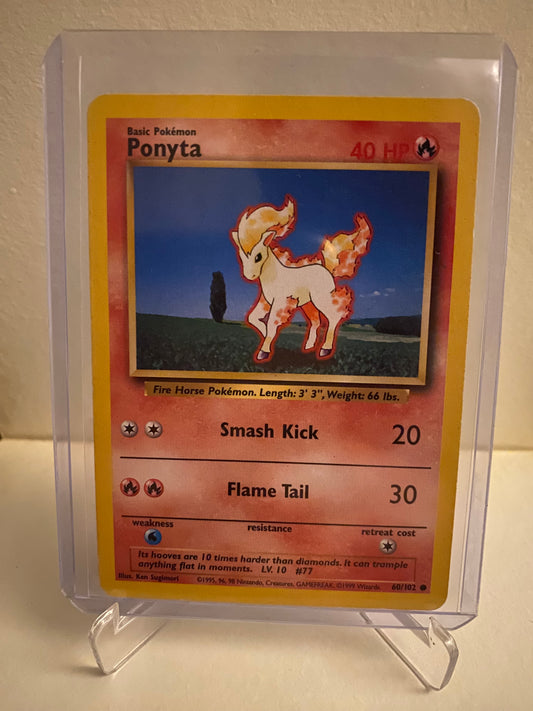 Pokemon Base Set Ponyta (60/102)