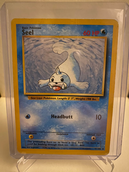 Pokemon Base Set Seel (41/102)