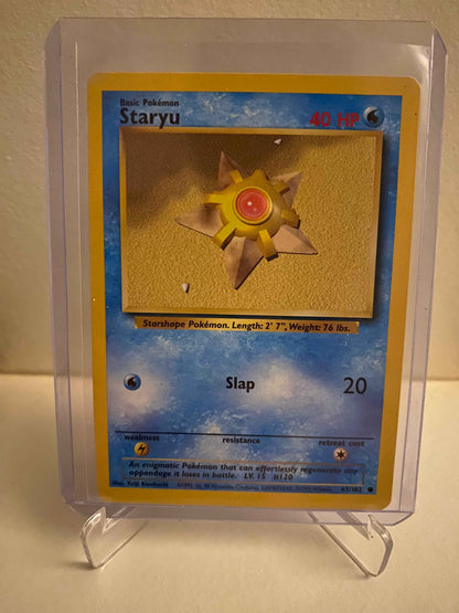 Pokemon kort Base Set - Staryu (65/102) - Pokedexet