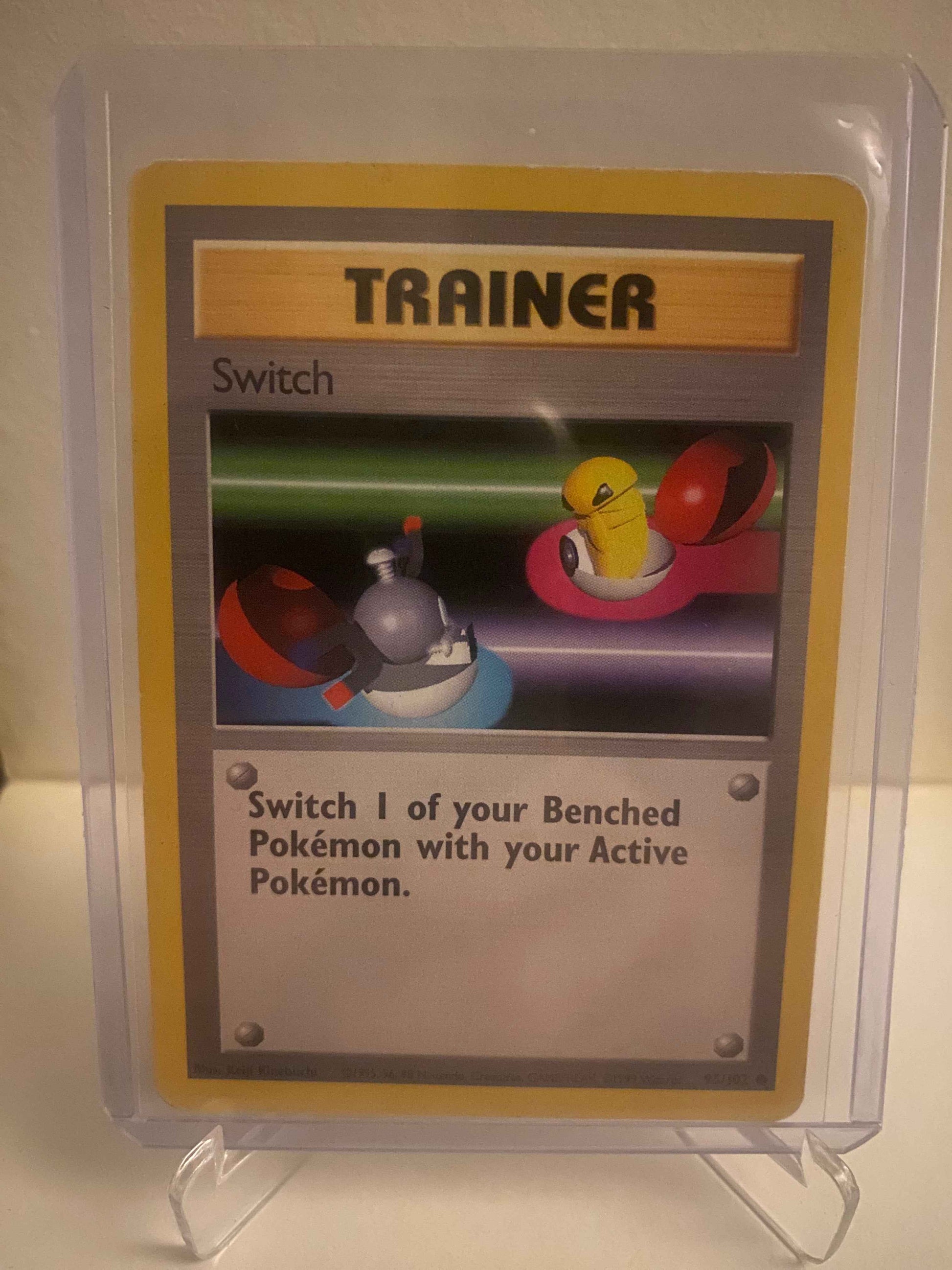 Pokemon kort Base Set - Switch (95/102) - Pokedexet