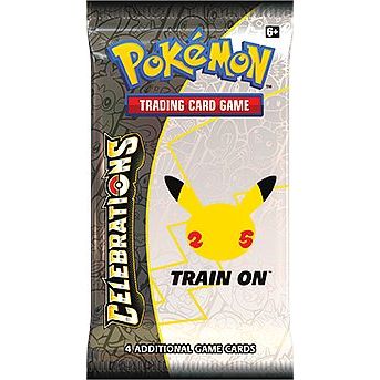 Pokemon Booster Pack - Celebrations 25 - Pokedexet