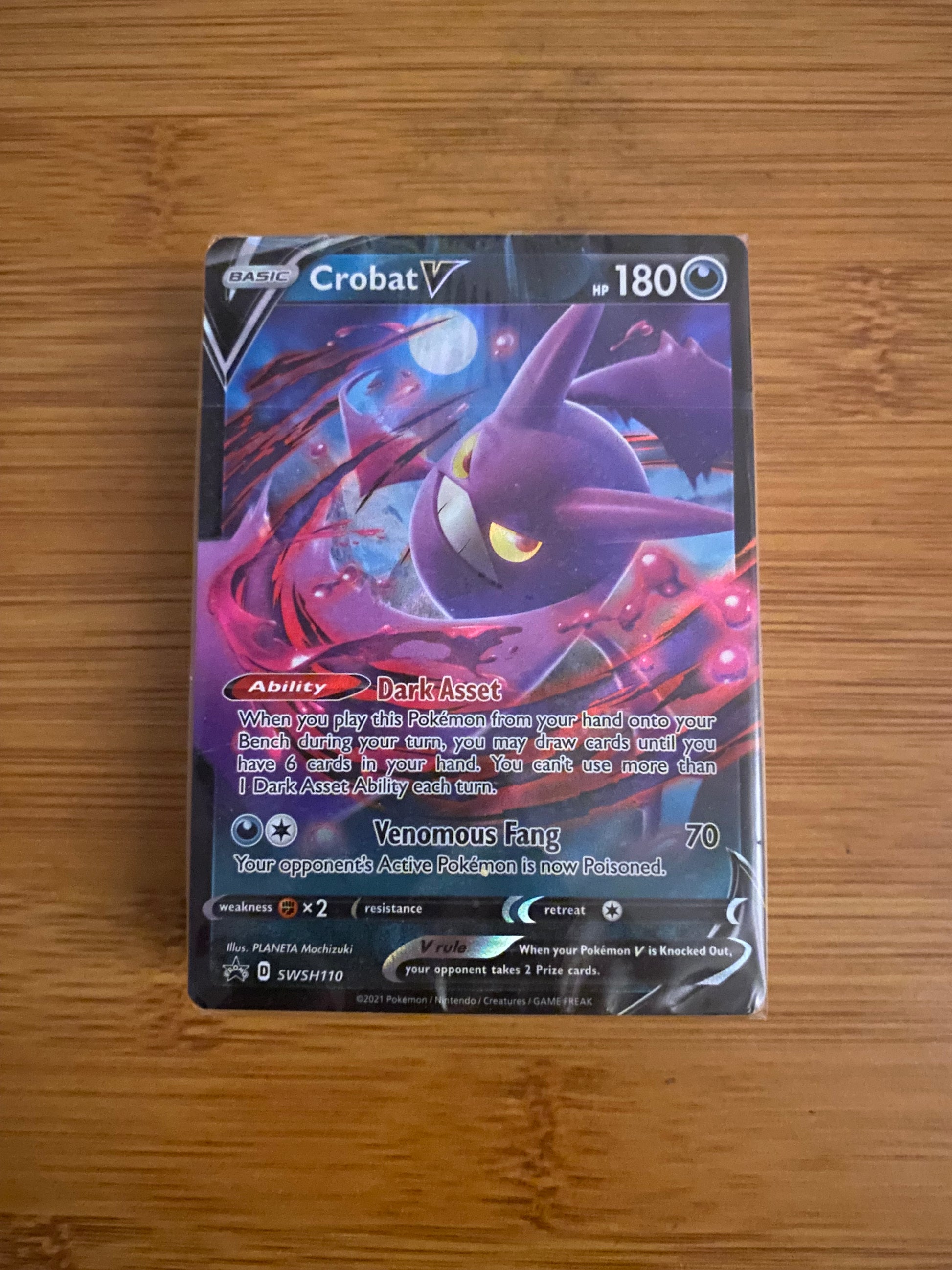 Pokemon TCG Deck Sword & Shield Crobat V - Pokedexet