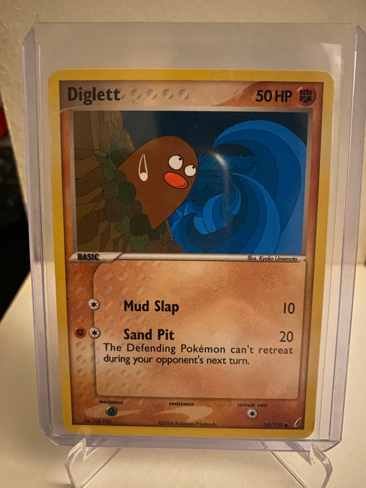 Pokemon EX Crystal Guardians Diglett (50/100)