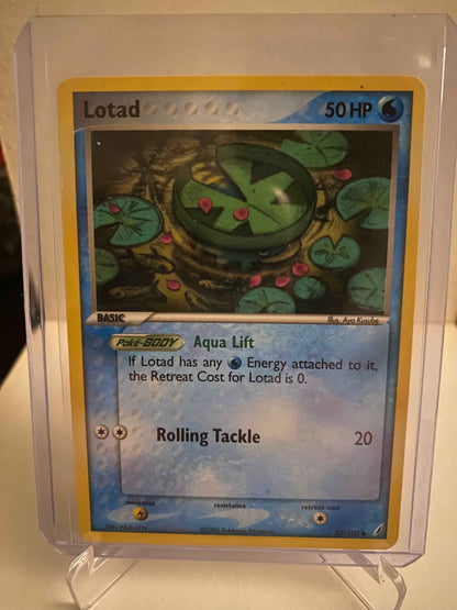 Pokemon kort EX Crystal Guardians - Lotad (55/100) - Pokedexet