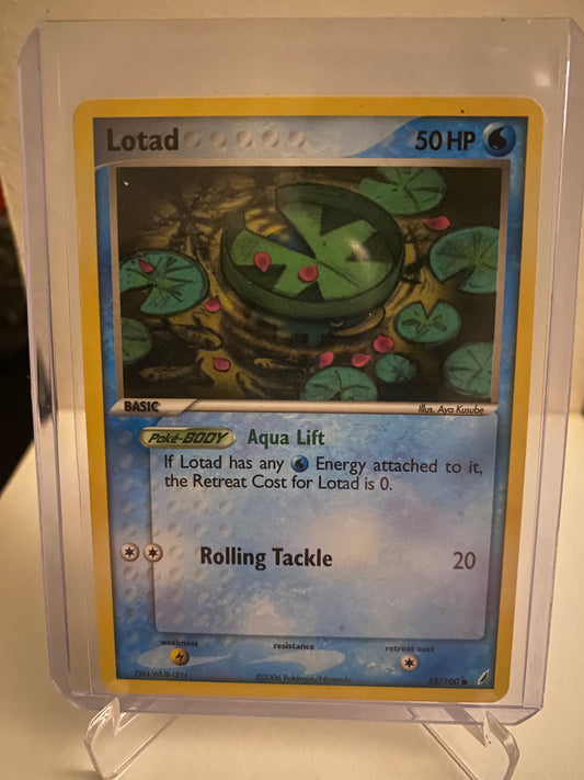Pokemon EX Crystal Guardians Lotad (55/100)