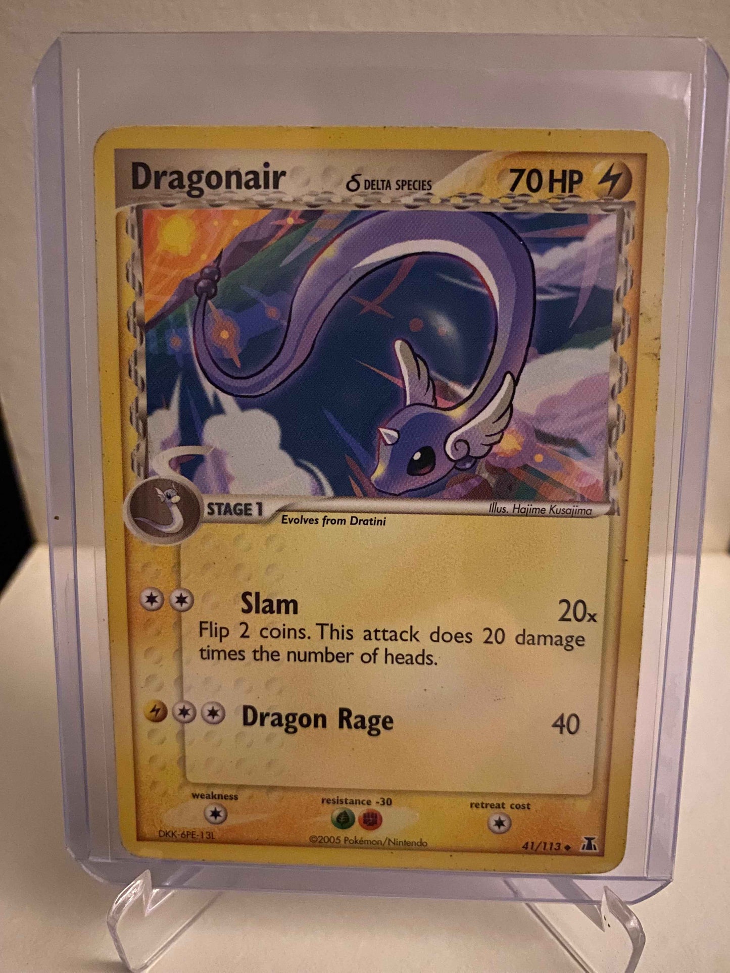 Pokemon kort EX Delta Species - Dragonair Delta Species (41/113) - Pokedexet