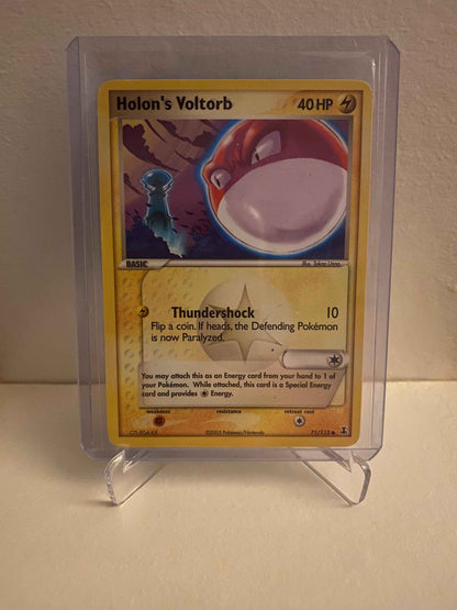 Pokemon kort EX Delta Species - Holon´s Voltorb (71/113) - Pokedexet