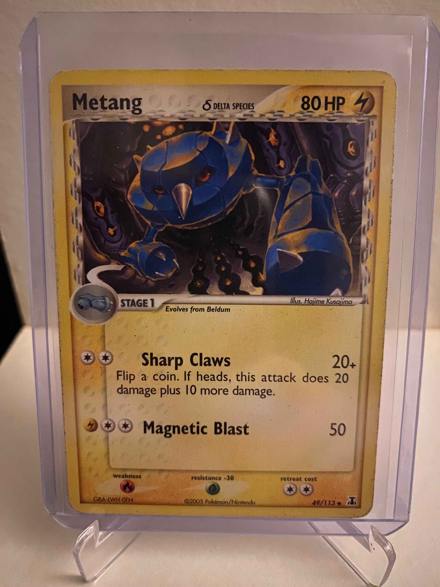 Pokemon kort EX Delta Species - Metang Delta Species (49/113) - Pokedexet