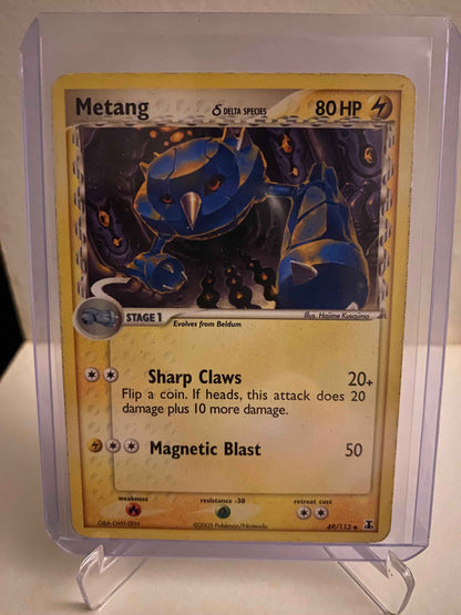 Pokemon kort EX Delta Species - Metang Delta Species (49/113) - Pokedexet