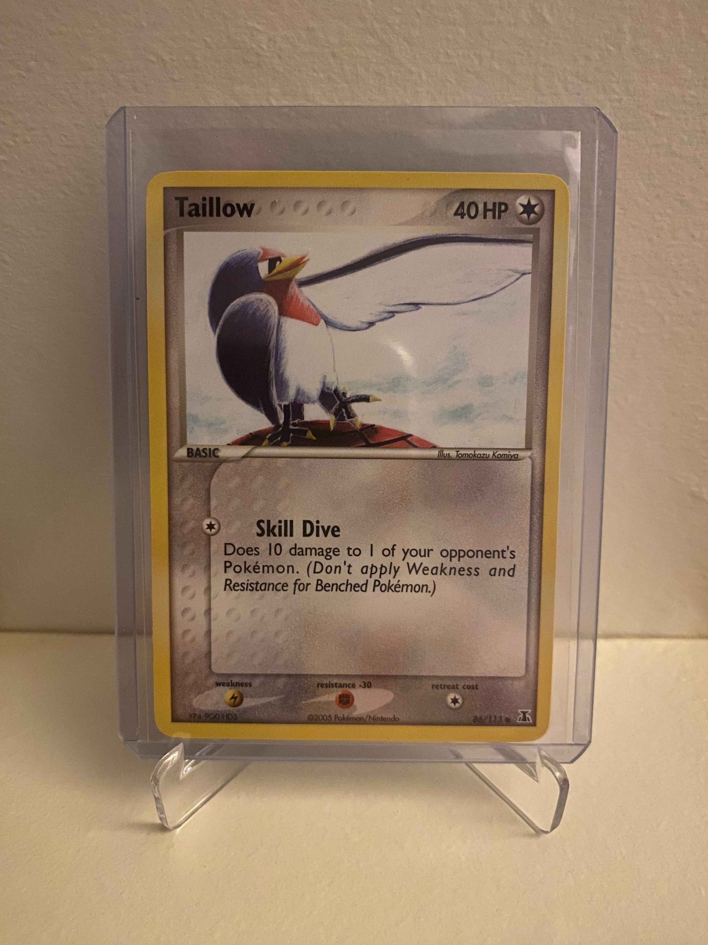 Pokemon kort EX Delta Species - Taillow (86/113) - Pokedexet