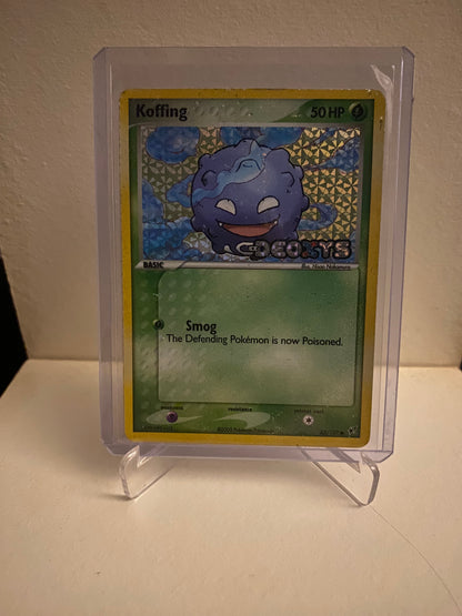 Pokemon kort EX Deoxys - Koffing Reverse Holofoil (62/107) - Pokedexet