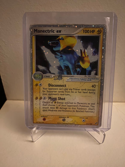 Pokemon kort EX Deoxys - Manectric ex (101/107) - Pokedexet