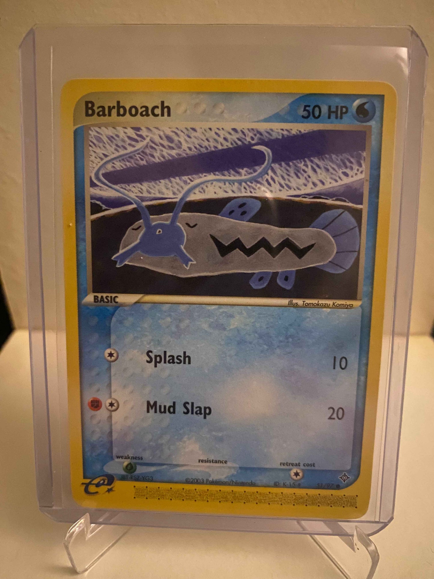 Pokemon kort EX Dragon - Barboach (51/97) - Pokedexet