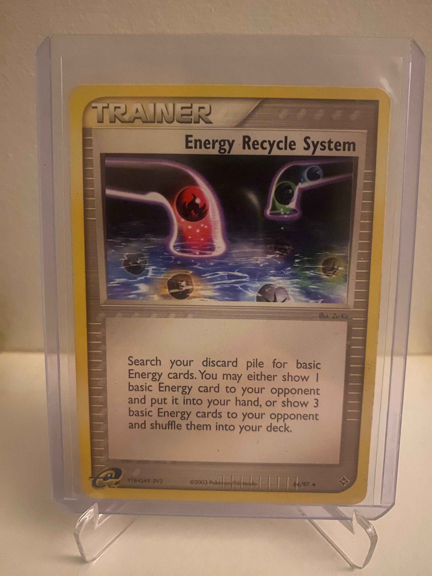 Pokemon kort EX Dragon - Energy Recycle System (84/97) - Pokedexet