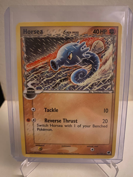 Pokemon EX Dragon Frontiers Horsea Delta Species (31/101)