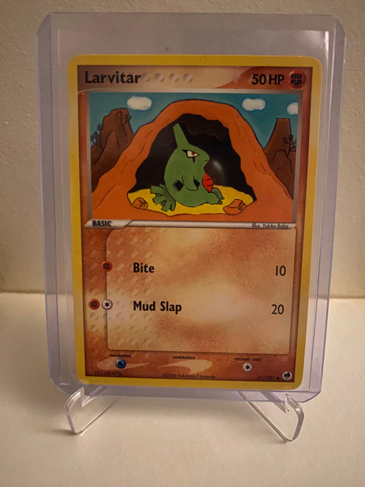 Pokemon EX Dragon Frontiers Larvitar (51/101)