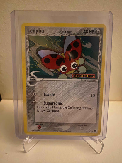 Pokemon kort EX Dragon Frontiers - Ledyba Delta Species Holofoil (53/101) - Pokedexet