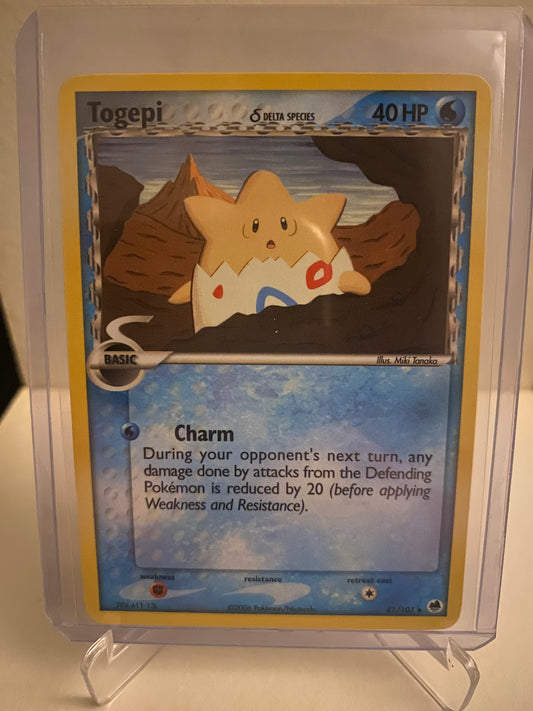 Pokemon EX Dragon Frontiers Togepi Delta Species (41/101)