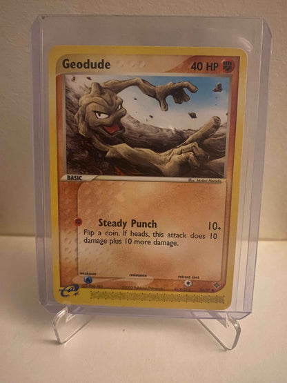 Pokemon kort EX Dragon - Geodude (56/97) - Pokedexet