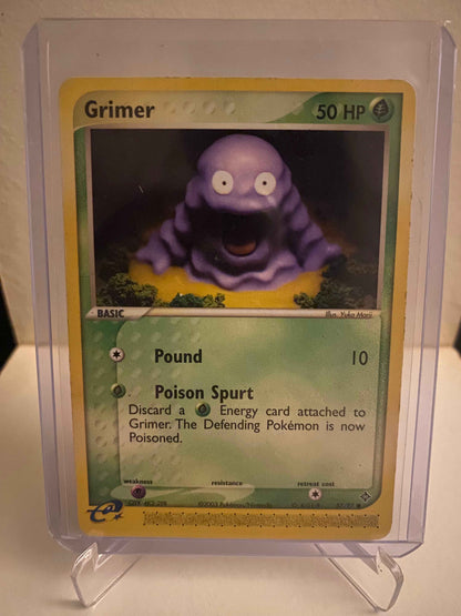 Pokemon kort EX Dragon - Grimer (57/97) - Pokedexet