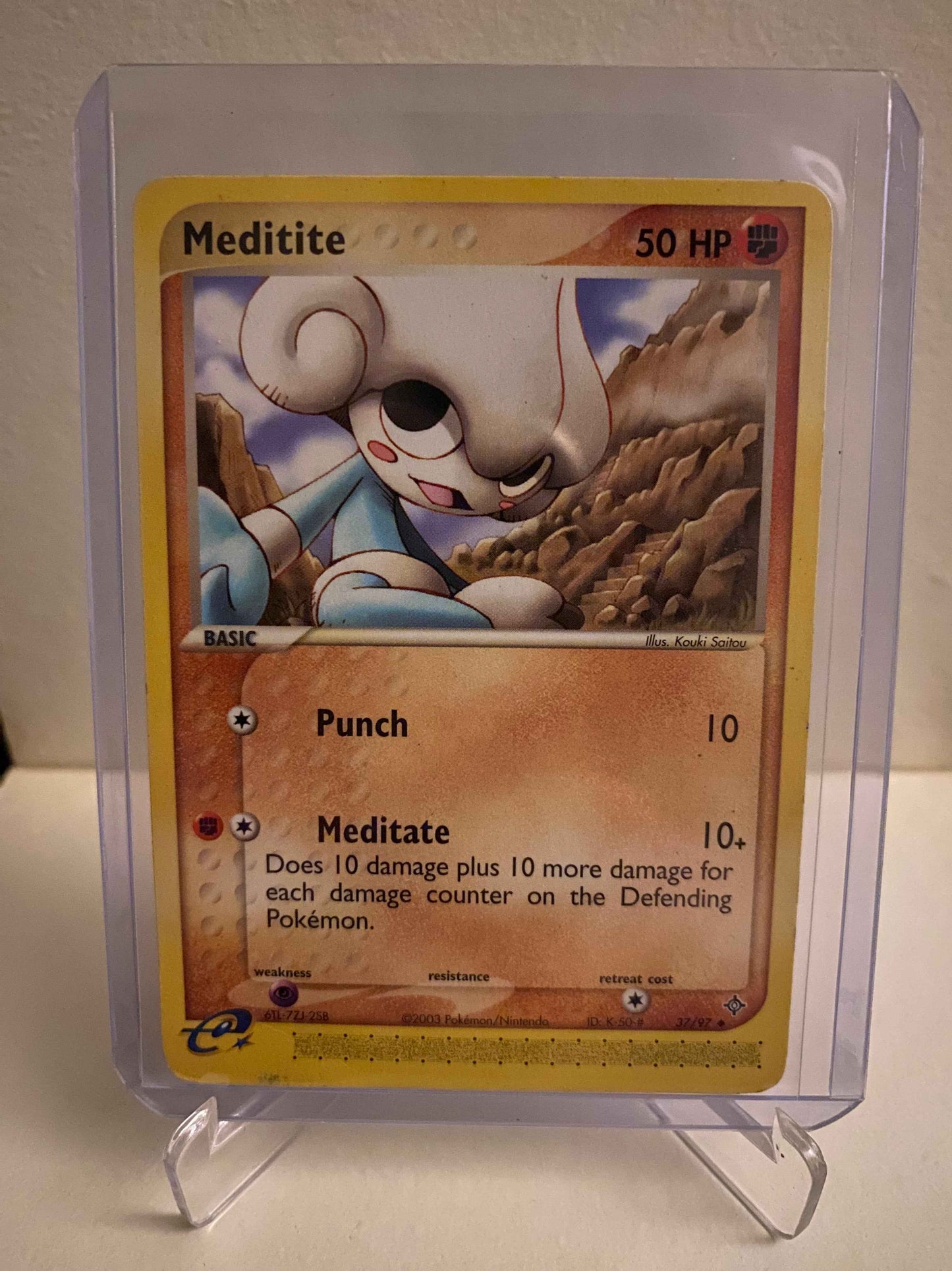 Pokemon kort EX Dragon - Meditite (37/97) - Pokedexet