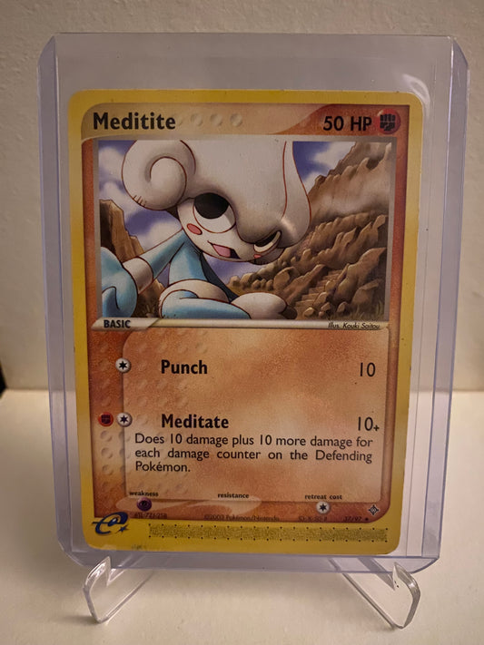 Pokemon EX Dragon Meditite (37/97)