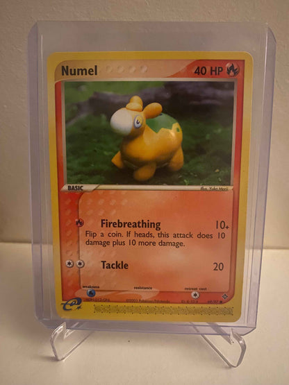 Pokemon kort EX Dragon - Numel (69/97) - Pokedexet