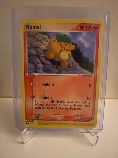 Pokemon kort EX Dragon - Numel (70/97) - Pokedexet