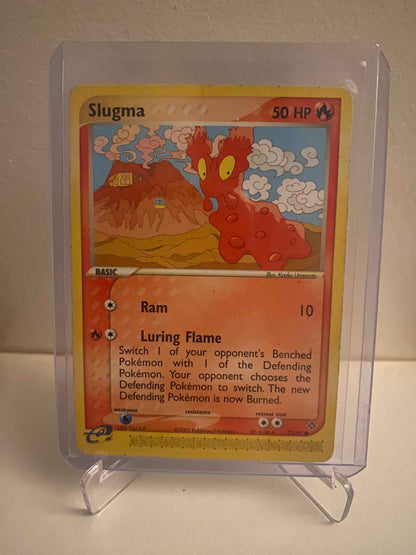 Pokemon kort EX Dragon - Slugma (72/97) - Pokedexet