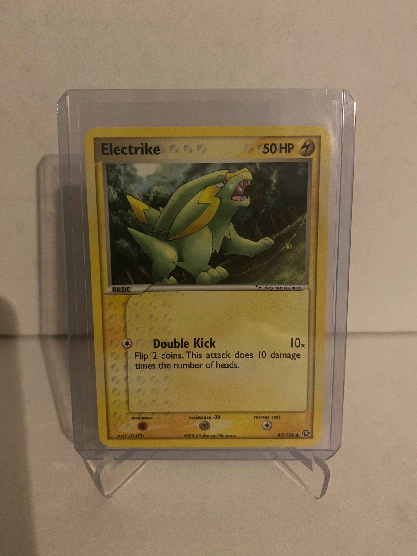 Pokemon kort EX Emerald - Electrike (47/106) - Pokedexet
