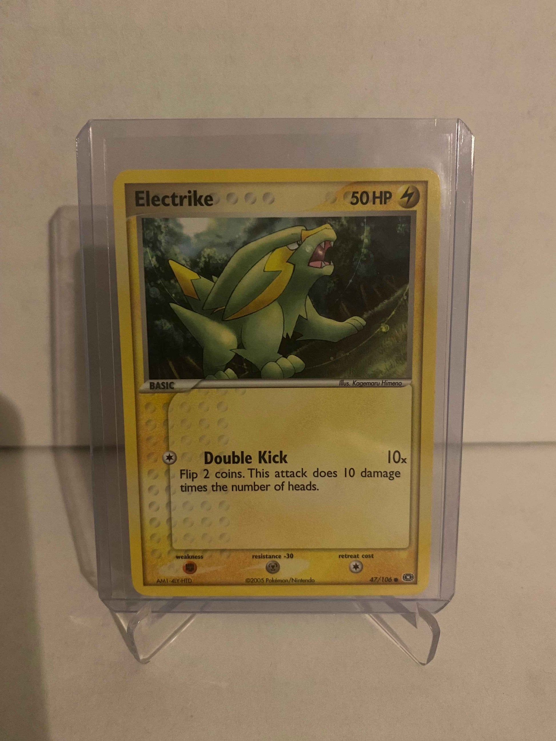 Pokemon kort EX Emerald - Electrike (47/106) - Pokedexet