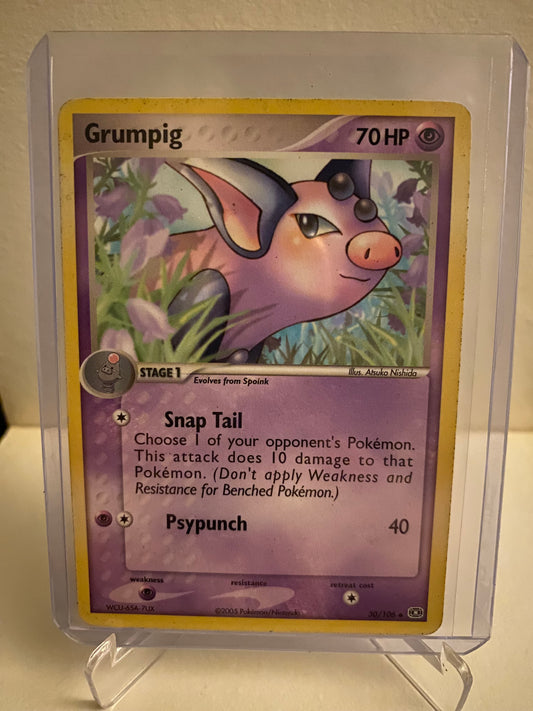 Pokemon EX Emerald Grumpig (30/106)