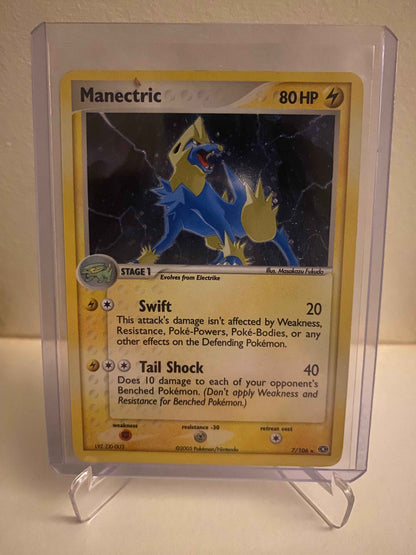 Pokemon kort EX Emerald - Manectric Holofoil (7/106) - Pokedexet