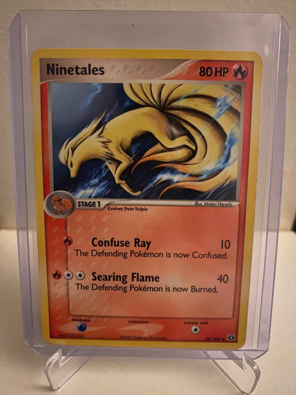 Pokemon kort EX Emerald - Ninetales (38/106) - Pokedexet