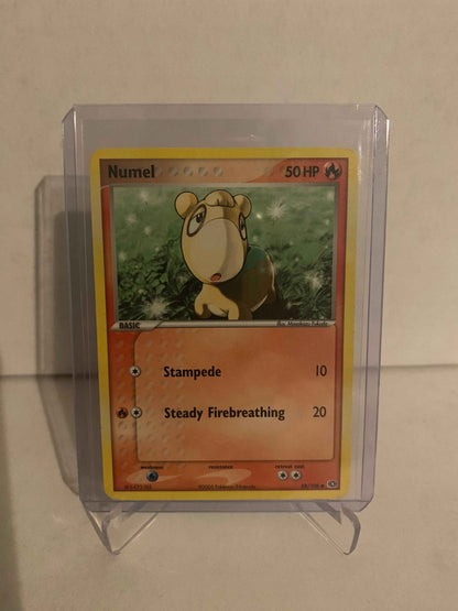Pokemon kort EX Emerald - Numel (58/106) - Pokedexet